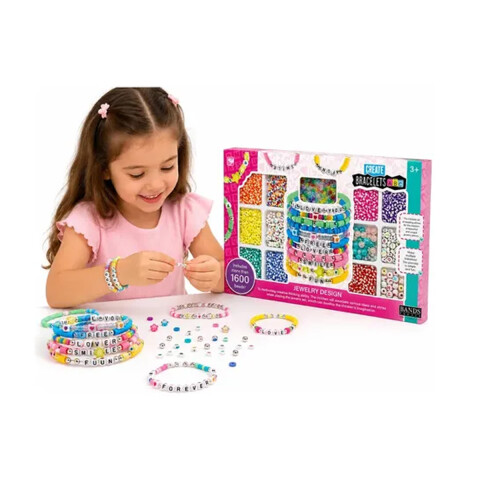 Set Belleza x 800 Cuentas para Crear Pulseras U