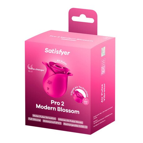 Vibrador Air Pulse Satisfyer Pro 2 Modern Blossom Vibrador Air Pulse Satisfyer Pro 2 Modern Blossom