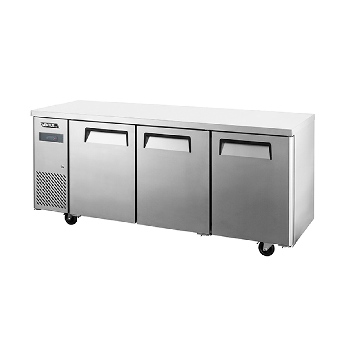 Heladera Bajo Mesada 3 Puertas 480 Litros 