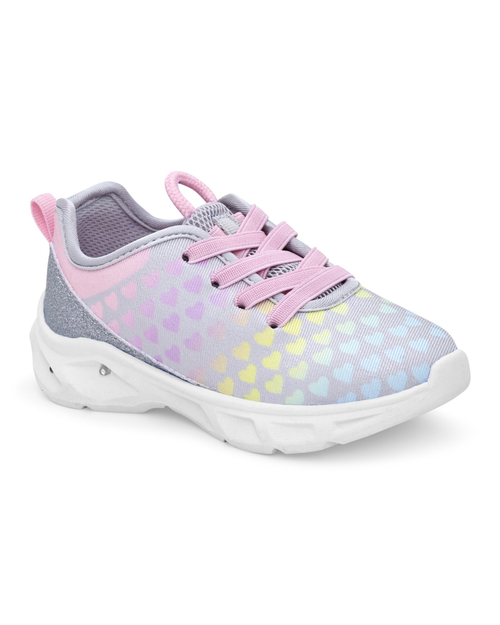 Championes creek con luces y diseño corazones Sin color