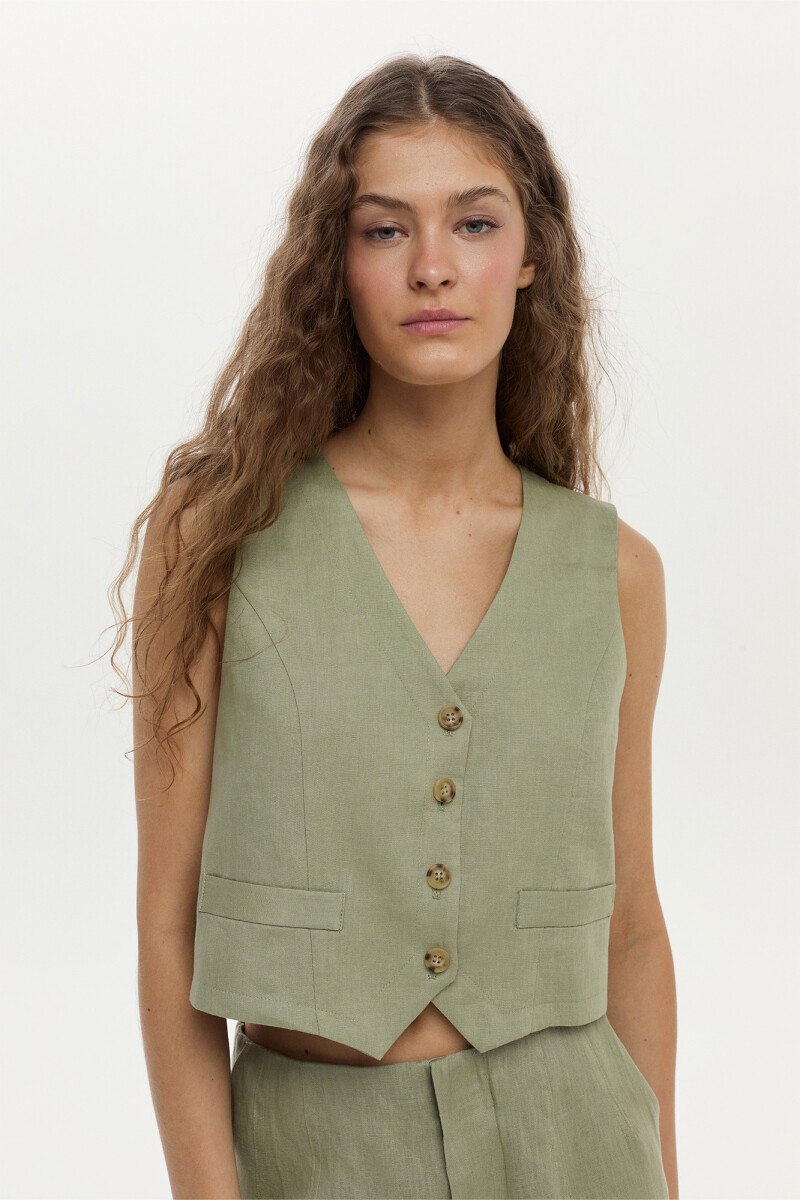 Chaleco Kai Verde Militar