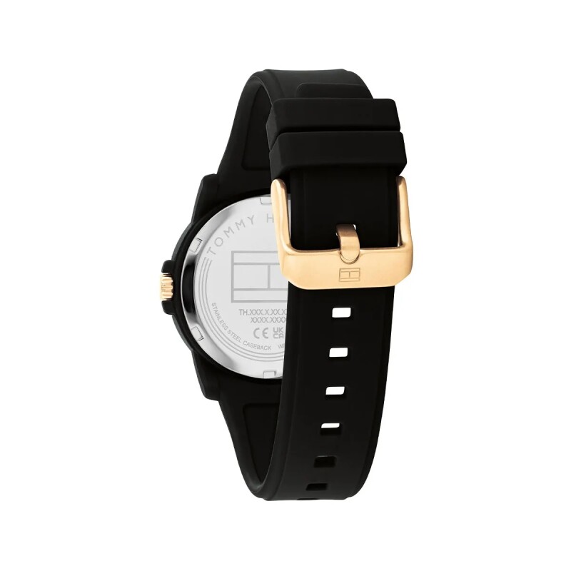 Reloj Tommy Hilfiger 1782688 de silicona negra Reloj Tommy Hilfiger 1782688 De Silicona Negra