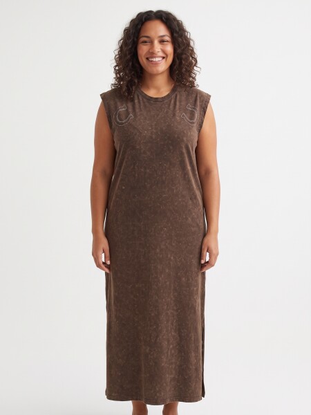 VESTIDO IVERELLE CHOCOLATE