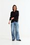 Cardigan con bolsillos NEGRO