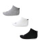 Medias de Niños Puma Plain Quarter Socks X3 Gris - Blanco
