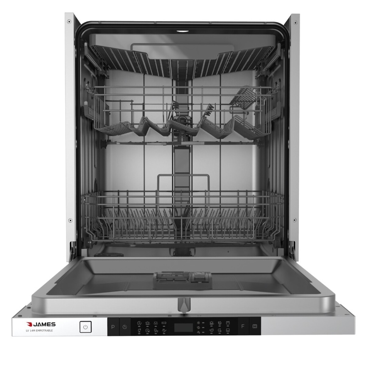 Lavavajillas JAMES LV 14M 14 Cubiertos Empotrable - Inox 