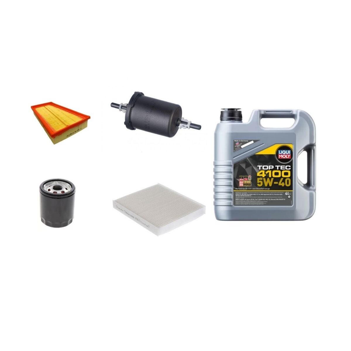 KIT DE FILTROS Y ACEITE 5W40 LIQUI MOLY 