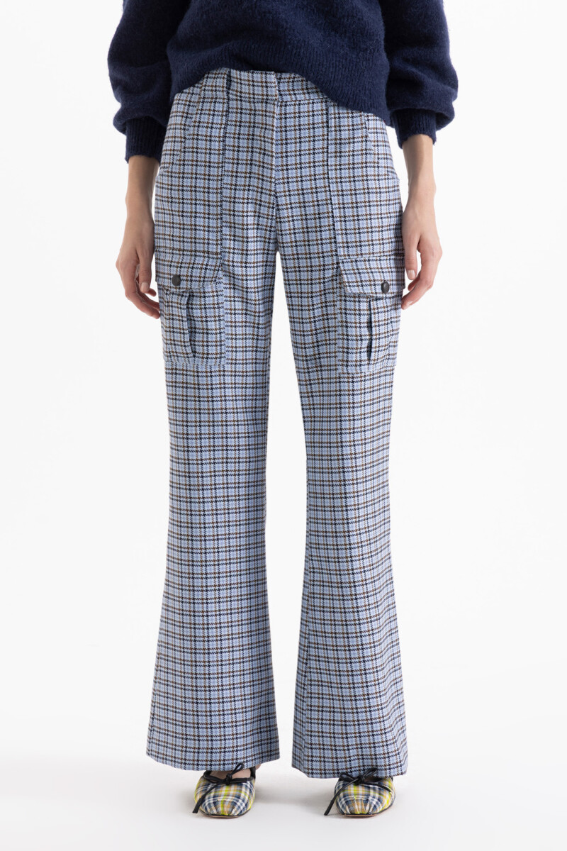 PANTALON LUNA Celeste