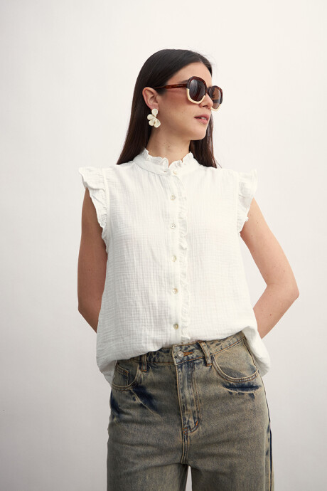 Camisa Melina Blanca