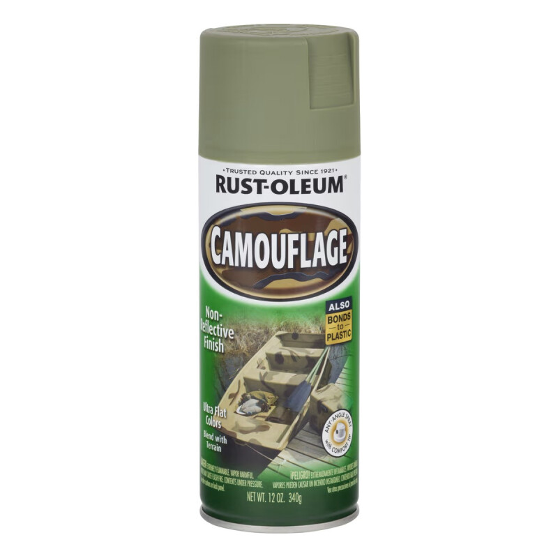 AEROSOL RUST OLEUM CAMUFLADO VERDE OSCURO MATE DEEP FOREST GREEN AEROSOL RUST OLEUM CAMUFLADO VERDE OSCURO MATE DEEP FOREST GREEN