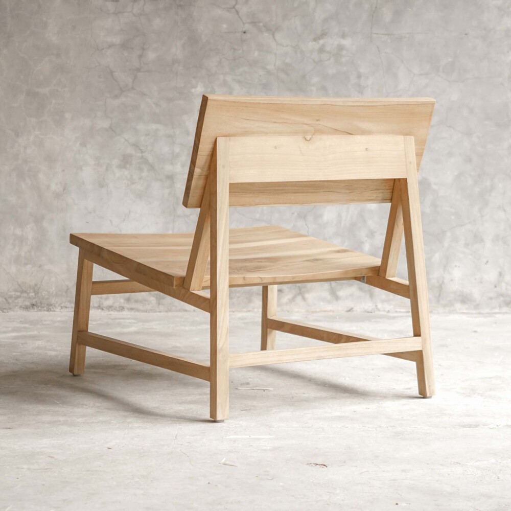 BUTACA MADERA NATURAL-BEIGE CITRUS NATURAL