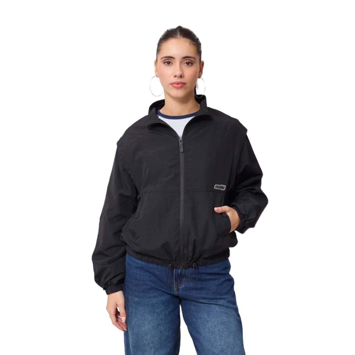 Campera Rusty Wander - Negro 
