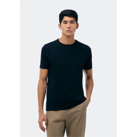 CAMISETA MM MASC PRETO ESCURO