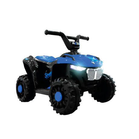 Cuatriciclo a Batería Lumax con Música y luces Azul