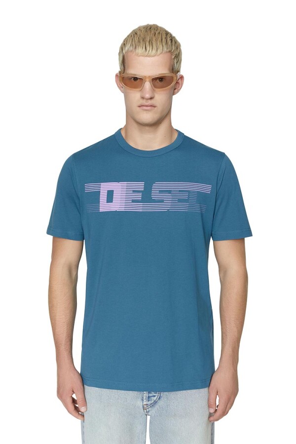 Polo Para Hombre T-Just-E19 Blue