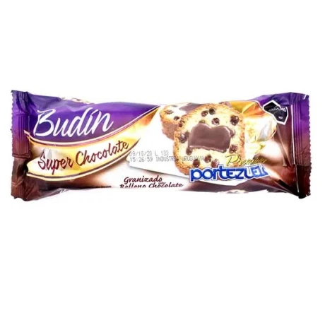 BUDIN PORTEZUELO RELL 240G SUPER CHOCOLATE BUDIN PORTEZUELO RELL 240G SUPER CHOCOLATE