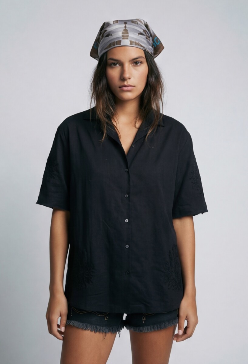 Camisa Aurea - NEGRO 