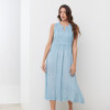 Vestido Maxi Bordado CELESTE