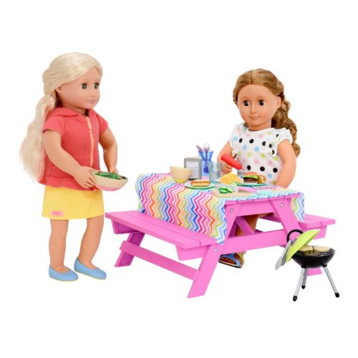 Set Mesa De Picnic C/acc - Our Generation 