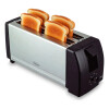 Tostadora Kassel en Acero Inoxidable 4 Panes 1300w Plateada Tostadora Kassel en Acero Inoxidable 4 Panes 1300w Plateada