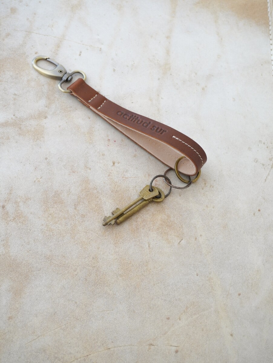 Colorful Key Chain - Camel / Beige 
