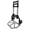 Carro de carga plegable en aluminio soporta hasta 75kg Carro de carga plegable en aluminio soporta hasta 75kg