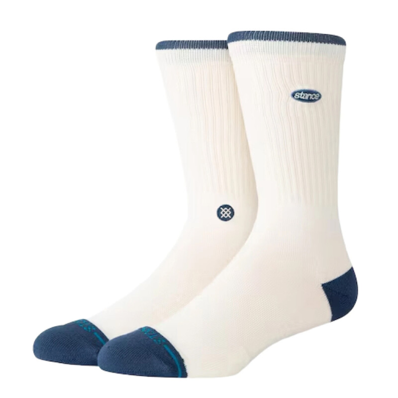 Medias Stance Blurred Crew - Blanco Medias Stance Blurred Crew - Blanco