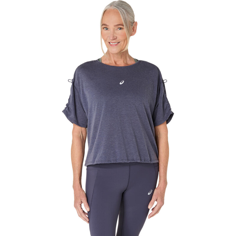 Polo Running Nagino Run Adjustable SS Top Mujer Indigo Fog