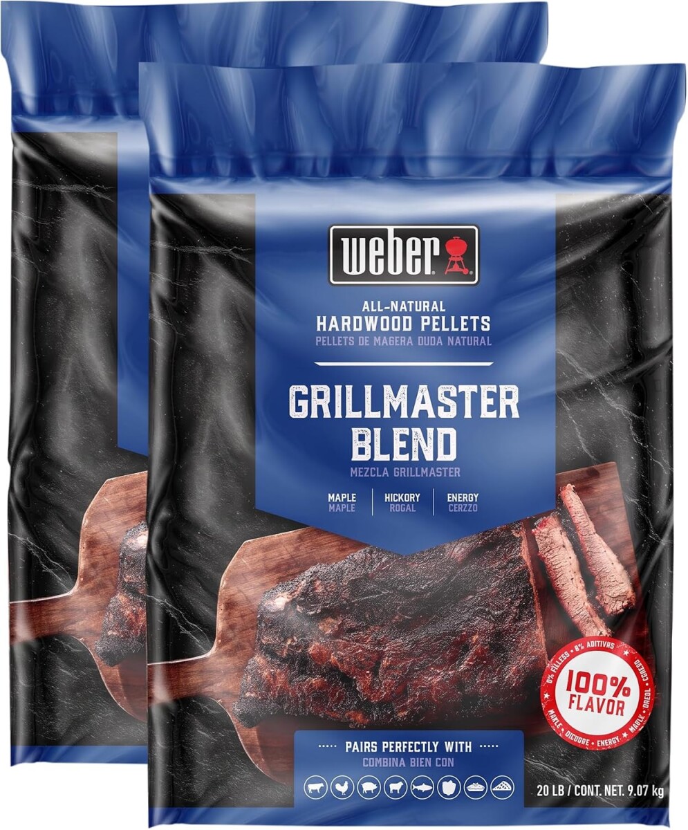 Pellets de madera Grillmaster Blend Weber 
