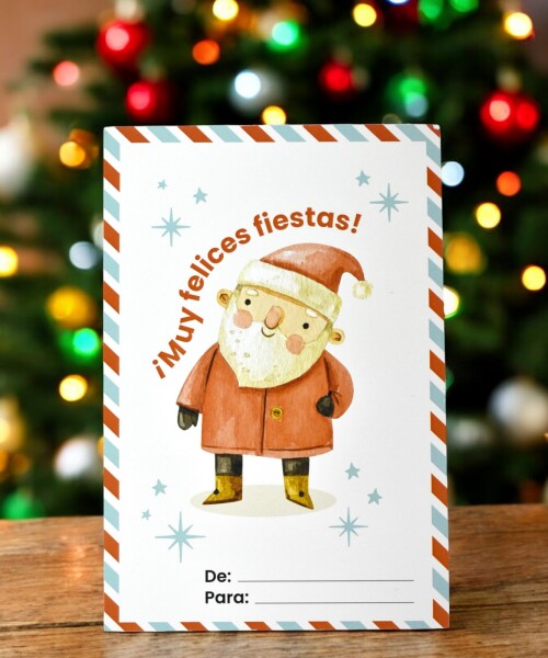 Tarjeta navidad 10x15 cm DISEÑO 20