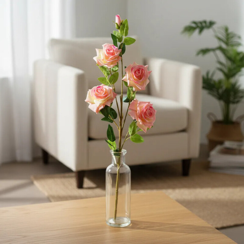 Rama de Rosas Rosada