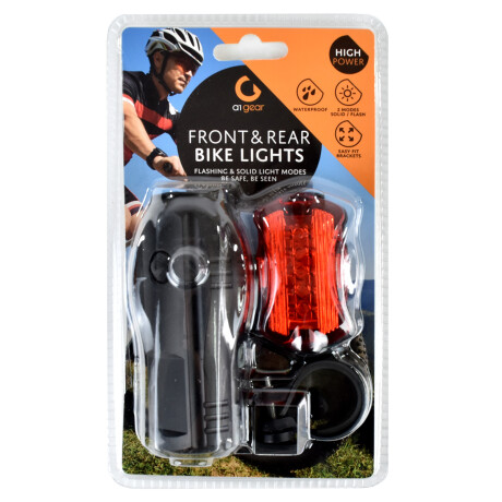 Set de dos luces led para bicicleta Set de dos luces led para bicicleta