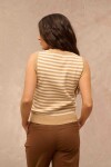 TOP DALIA BEIGE Y CRUDO TOP DALIA BEIGE Y CRUDO