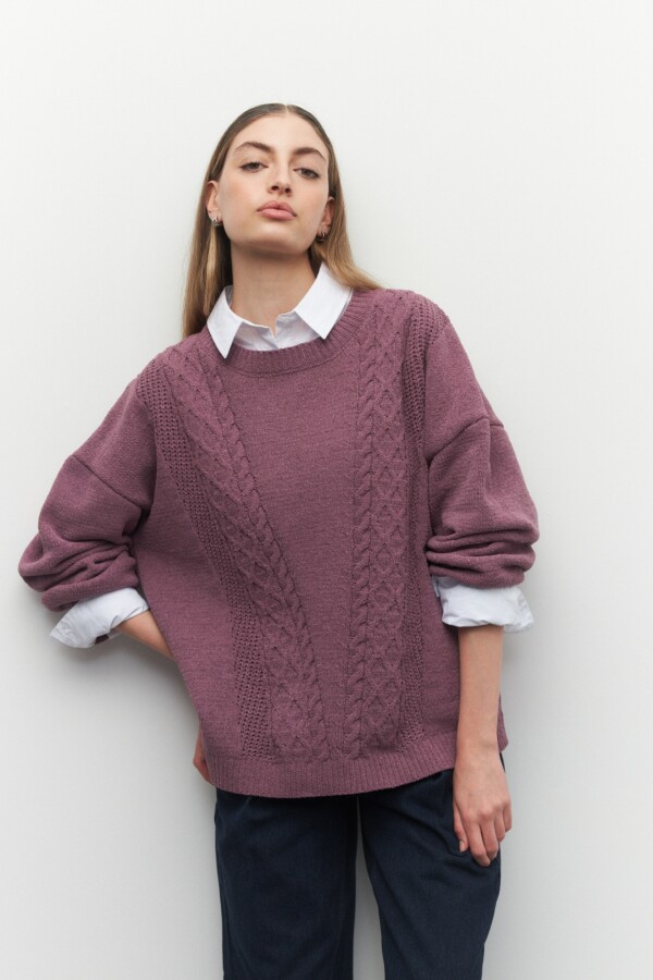 SWEATER EVEREST Morado