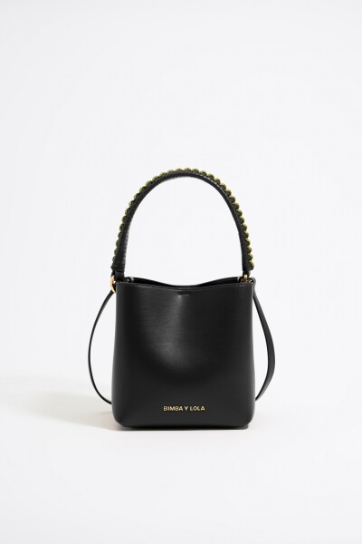 BOLSO BUCKET CHIHUAHUA PEQUEÑO Negro