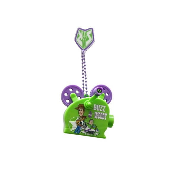 Llavero proyector Toy Story verde