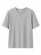 REMERA LESSA GRIS MELANGE C