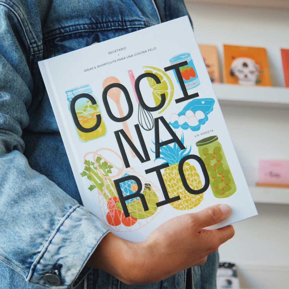 Libro de cocina COCINARIO by Vik Arrieta 