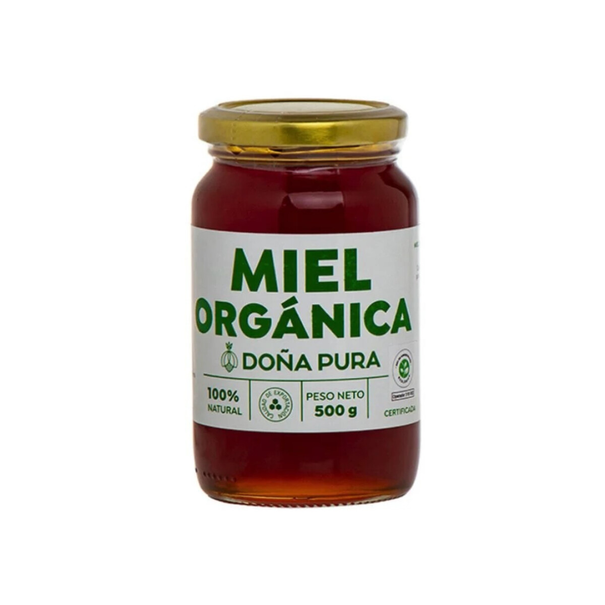 Miel Orgánica 500 g - Doña Pura 