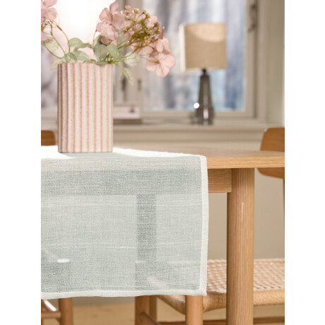 Sendero Brei 30X140 Blanco/Natural