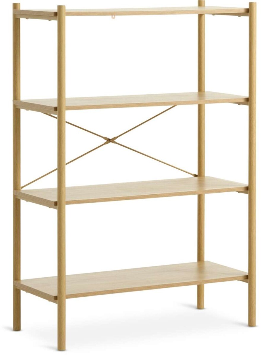 Estanteria Lindved 4 Estantes - Color Roble 