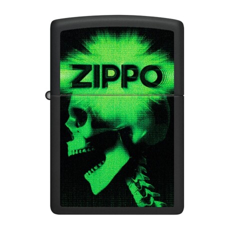 Encendedor Zippo Black Matte Skull - 48485 Encendedor Zippo Black Matte Skull - 48485