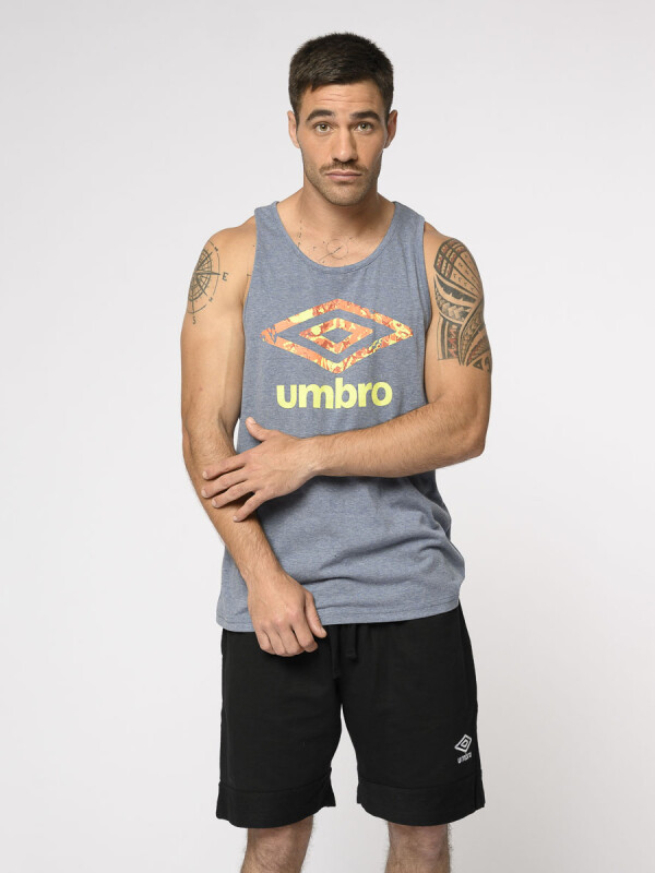 Musculosa Big Logo Umbro Hombre Azu