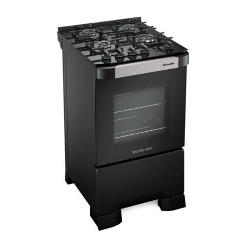 Cocina Mueller 4 hornallas Cocina Mueller 4 hornallas Negra