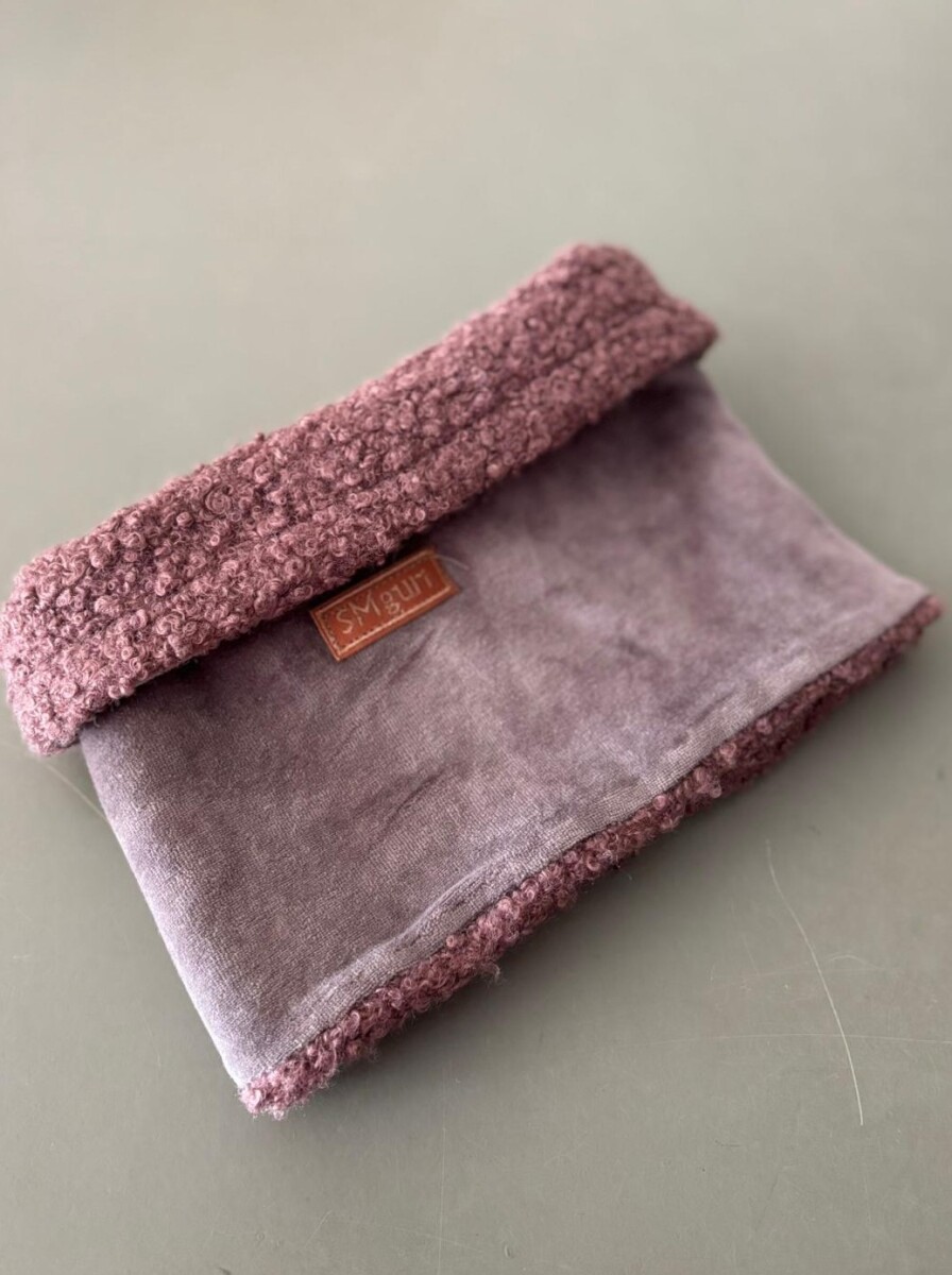 Mini Neck Gurí - Gris / Chocolate 