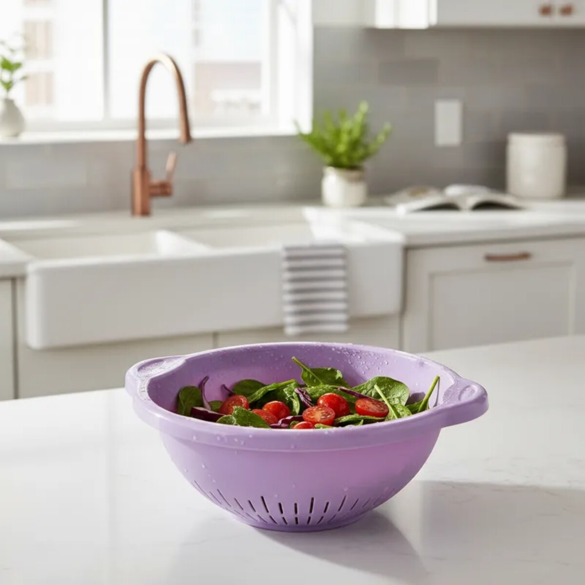 Colador con asas - LILA 