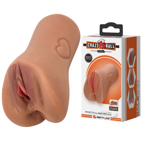 Masturbador Vagina Realística Crazy Bull Elena Marrón Masturbador Vagina Realística Crazy Bull Elena Marrón
