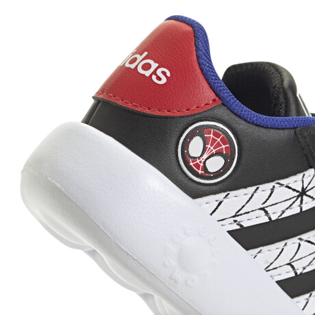 adidas X MARVELS SPIDER-MAN GRAND COURT Core Black / Cloud White / Silver Metallic