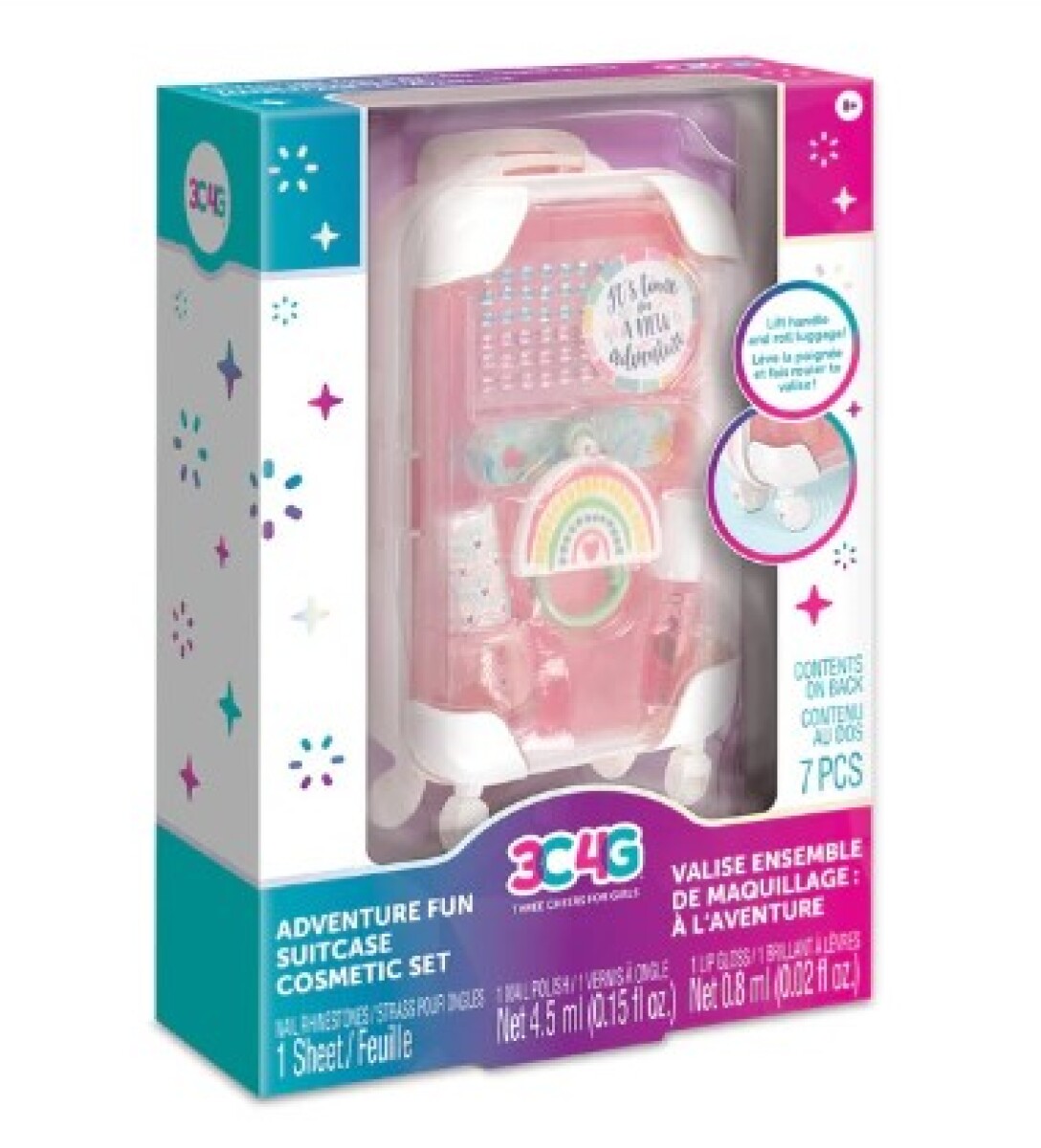 Set de Cosmeticos en Mini Valija/3c4g - Set De Cosmeticos En Mini Valija/3c4g 