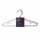 Set X3 Perchas Paramount 40cm en Plástico para Colgar Ropa Blanco
